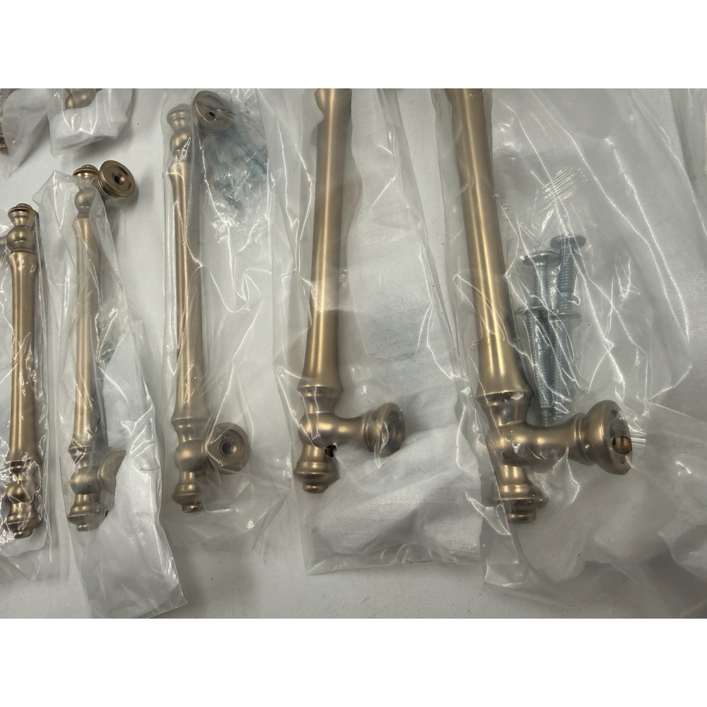 Asidrama 26 Pack 5 Inch 128mm Champagne Bronze Kitchen Cabinet Handles Brushed B - Picture 4 of 9